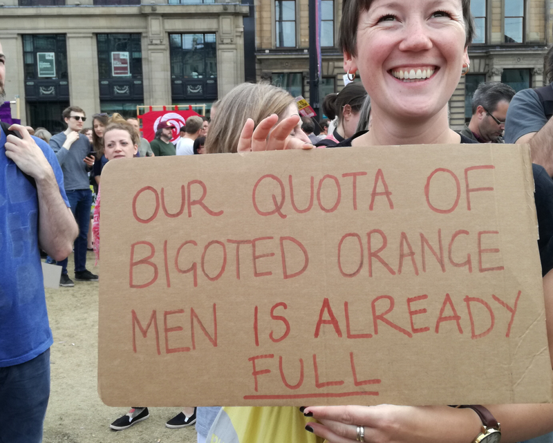Illustration for article titled Scottish anti-Trump photo dump (long and comprehensive!)